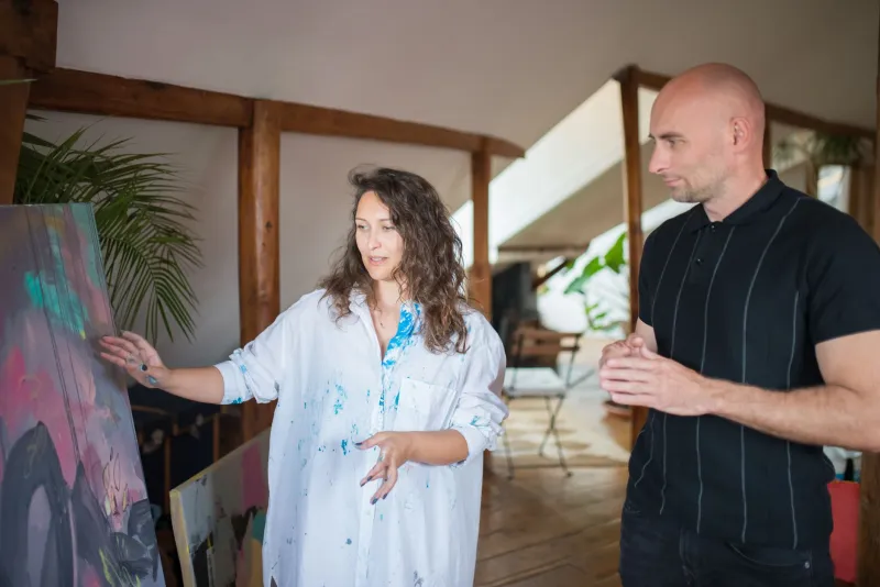 The Case for Going Direct: What Collectors Gain When They Build Relationships with Living Artists